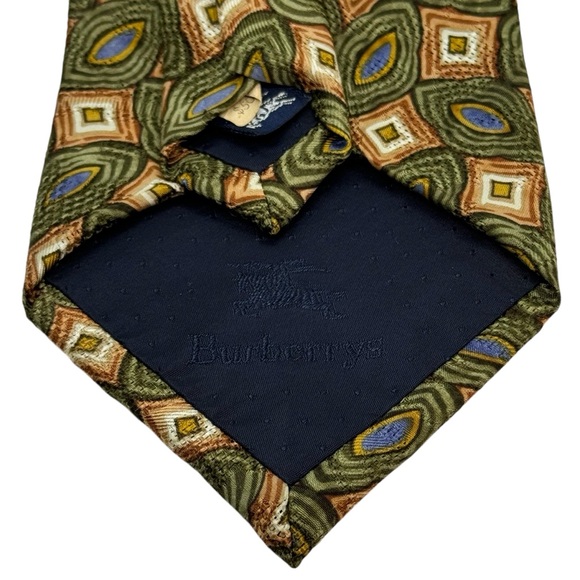 vintage burberry of London ties silk 3.75” width 57” length - Picture 2 of 4